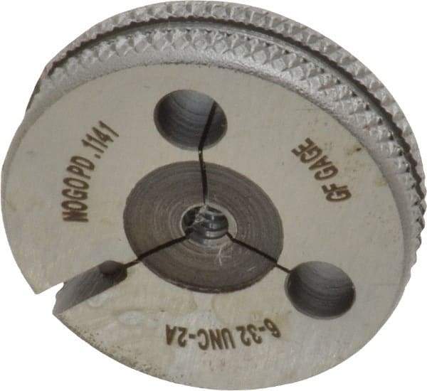 GF Gage - 6-32 No Go Single Ring Thread Gage - Class 2A - USA Tool & Supply
