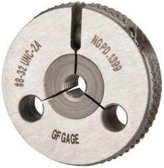 GF Gage - 8-32 No Go Single Ring Thread Gage - Class 2A - USA Tool & Supply