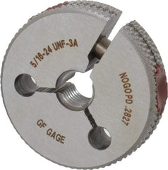 GF Gage - 5/16-24 No Go Single Ring Thread Gage - Class 3A - USA Tool & Supply