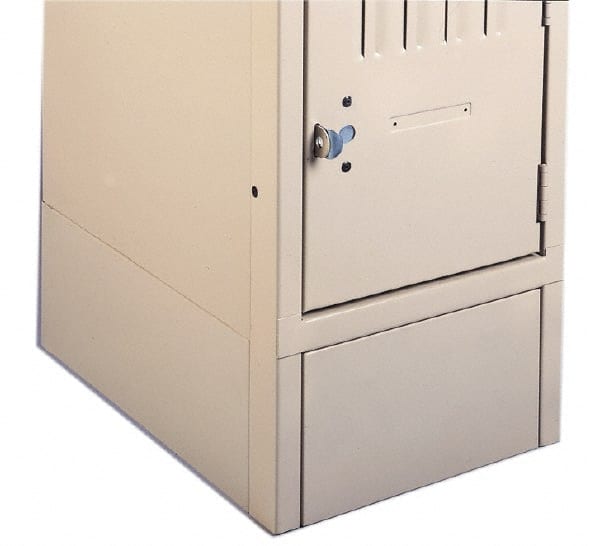 Tennsco - 12" Wide6" High, Locker Front Base - USA Tool & Supply