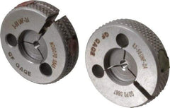GF Gage - 3-56 Go/No Go Double Ring Thread Gage - Class 2A - USA Tool & Supply