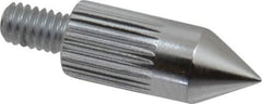 Mitutoyo - #4-48, 5mm Ball Diam, Carbide 60 ° Conical Contact Point - 1/2" Contact Point Length, Use with AGD 1,2,3,4 - USA Tool & Supply