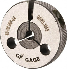 GF Gage - 8-36 Go/No Go Double Ring Thread Gage - Class 2A - USA Tool & Supply