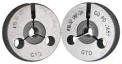 GF Gage - 10-32 Go/No Go Double Ring Thread Gage - Class 2A - USA Tool & Supply