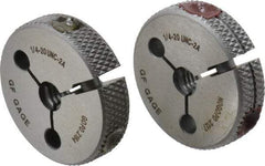 GF Gage - 1/4-20 Go/No Go Double Ring Thread Gage - Class 2A - USA Tool & Supply