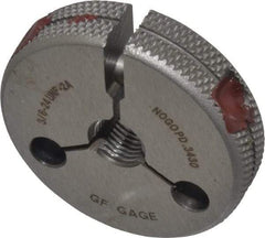 GF Gage - 3/8-24 Go/No Go Double Ring Thread Gage - Class 2A - USA Tool & Supply