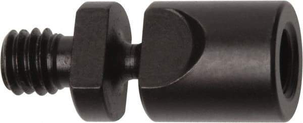 Renishaw - M4 Female and Male Connection, 0.315 Inch Stem Diameter, Silver Steel, CMM Stylus Extension - 12mm Overall Length - USA Tool & Supply