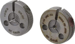 GF Gage - 4-40 Go/No Go Double Ring Thread Gage - Class 3A - USA Tool & Supply