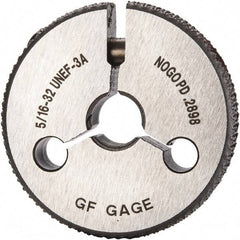 GF Gage - 5/16-32 Go/No Go Double Ring Thread Gage - Class 3A - USA Tool & Supply