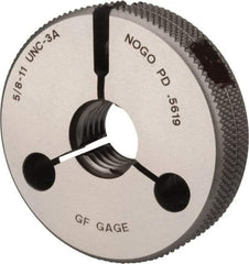 GF Gage - 5/8-11 Go/No Go Double Ring Thread Gage - Class 3A - USA Tool & Supply