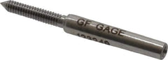 GF Gage - #2-56 Go Truncated Taperlock Thread Setting Plug Gage - Class 2A, Steel - USA Tool & Supply