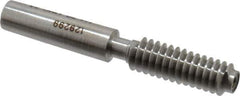 GF Gage - 1/4-20 Go Truncated Taperlock Thread Setting Plug Gage - Class 3A, Size 1 Handle, Steel - USA Tool & Supply