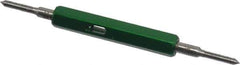 GF Gage - #2-56 Go/No Go Truncated Taperlock Thread Setting Plug Gage - Class 2A, Steel - USA Tool & Supply