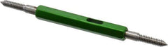 GF Gage - #6-32 Go/No Go Truncated Taperlock Thread Setting Plug Gage - Class 2A, Steel - USA Tool & Supply