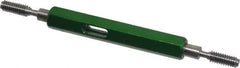 GF Gage - #8-32 Go/No Go Truncated Taperlock Thread Setting Plug Gage - Class 2A, Steel - USA Tool & Supply