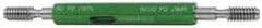 GF Gage - #12-24 Go/No Go Truncated Taperlock Thread Setting Plug Gage - Class 2A, Steel - USA Tool & Supply