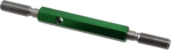 GF Gage - 3/8-24 Go/No Go Truncated Taperlock Thread Setting Plug Gage - Class 2A, Size 2 Handle, Steel - USA Tool & Supply