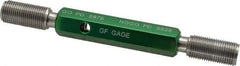 GF Gage - 5/8-18 Go/No Go Truncated Taperlock Thread Setting Plug Gage - Class 2A, Size 3 Handle, Steel - USA Tool & Supply