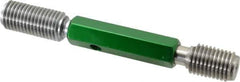 GF Gage - 1-8 Go/No Go Truncated Taperlock Thread Setting Plug Gage - Class 2A, Size 4 Handle, Steel - USA Tool & Supply