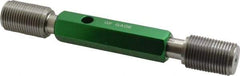 GF Gage - 1-12 Go/No Go Truncated Taperlock Thread Setting Plug Gage - Class 2A, Size 4 Handle, Steel - USA Tool & Supply