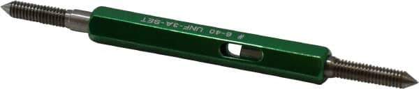 GF Gage - #6-40 Go/No Go Truncated Taperlock Thread Setting Plug Gage - Class 3A, Steel - USA Tool & Supply
