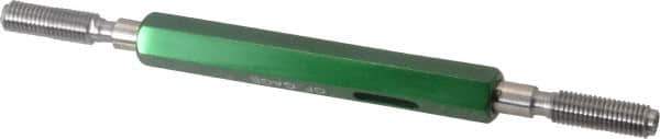GF Gage - 1/4-28 Go/No Go Truncated Taperlock Thread Setting Plug Gage - Class 3A, Size 1 Handle, Steel - USA Tool & Supply