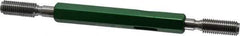 GF Gage - 5/16-24 Go/No Go Truncated Taperlock Thread Setting Plug Gage - Class 3A, Size 1 Handle, Steel - USA Tool & Supply
