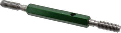 GF Gage - 3/8-16 Go/No Go Truncated Taperlock Thread Setting Plug Gage - Class 3A, Size 2 Handle, Steel - USA Tool & Supply