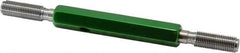 GF Gage - 3/8-24 Go/No Go Truncated Taperlock Thread Setting Plug Gage - Class 3A, Size 2 Handle, Steel - USA Tool & Supply