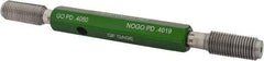 GF Gage - 7/16-20 Go/No Go Truncated Taperlock Thread Setting Plug Gage - Class 3A, Size 2 Handle, Steel - USA Tool & Supply