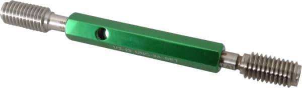 GF Gage - 1/2-13 Go/No Go Truncated Taperlock Thread Setting Plug Gage - Class 3A, Size 2 Handle, Steel - USA Tool & Supply