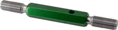 GF Gage - 9/16-18 Go/No Go Truncated Taperlock Thread Setting Plug Gage - Class 3A, Size 3 Handle, Steel - USA Tool & Supply