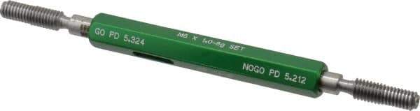 GF Gage - M6x1 Go/No Go Truncated Taperlock Thread Gage - Class 6G, Size 1 Handle - USA Tool & Supply