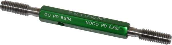 GF Gage - M10x1.5 Go/No Go Truncated Taperlock Thread Gage - Class 6G, Size 2 Handle - USA Tool & Supply