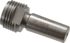 GF Gage - 3/8-18 Single End Tapered Plug Pipe Thread Gage - Handle Size 3, Handle Not Included, NPT-L1 Tolerance - USA Tool & Supply