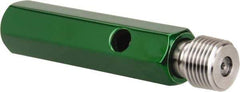 GF Gage - 1/2-14 Single End Tapered Plug Pipe Thread Gage - Handle Size 4, Handle Included, NPT-L1 Tolerance - USA Tool & Supply