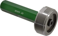 GF Gage - 2-1/2 - 8 Single End Tapered Plug Pipe Thread Gage - Handle Size 6, With Handle, NPT-L1 Tolerance - USA Tool & Supply