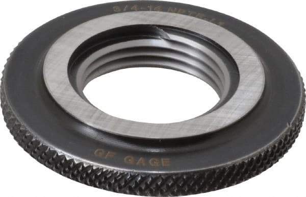 GF Gage - 3/4-14 Thread, Class L1, Ring Pipe Thread Gage - NPTF Thread - USA Tool & Supply