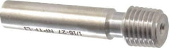 GF Gage - 1/16-27 Single End Tapered Plug Pipe Thread Gage - Handle Size 1, Handle Not Included, NPTF-L1 Tolerance - USA Tool & Supply
