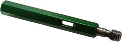 GF Gage - 1/16-27 Single End Tapered Plug Pipe Thread Gage - Handle Size 1 Included, NPTF-L1 Tolerance - USA Tool & Supply
