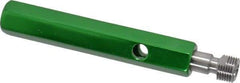 GF Gage - 1/8-27 Single End Tapered Plug Pipe Thread Gage - Handle Size 2 Included, NPTF-L1 Tolerance - USA Tool & Supply