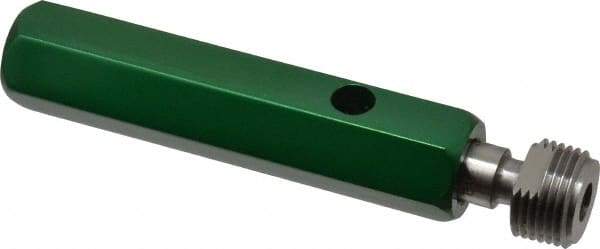 GF Gage - 3/8-18 Single End Tapered Plug Pipe Thread Gage - Handle Size 3 Included, NPTF-L1 Tolerance - USA Tool & Supply