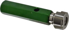 GF Gage - 1 - 11-1/2 Single End Tapered Plug Pipe Thread Gage - Handle Size 5 Included, NPTF-L1 Tolerance - USA Tool & Supply
