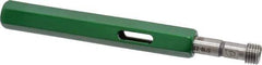 GF Gage - 1/16-27 Single End Tapered Plug Pipe Thread Gage - Handle Size 1 Included, NPTF-L3 Tolerance - USA Tool & Supply
