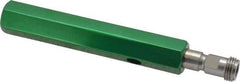 GF Gage - 1/8-27 Single End Tapered Plug Pipe Thread Gage - Handle Size 2 Included, NPTF-L3 Tolerance - USA Tool & Supply