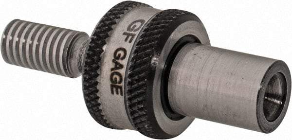 GF Gage - M5 x 0.8, 1/4 Inch Thread, Tapped Hole Location Gage - 5/16 Inch Head Diameter - USA Tool & Supply
