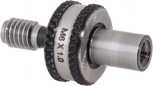 GF Gage - M6 x 1, 1/4 Inch Thread, Tapped Hole Location Gage - 5/16 Inch Head Diameter - USA Tool & Supply