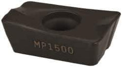 Seco - APMX160408 M14 Grade MP1500 Carbide Milling Insert - TiCN/Al2O3 Finish, 0.223" Thick, 0.031" Corner Radius - USA Tool & Supply