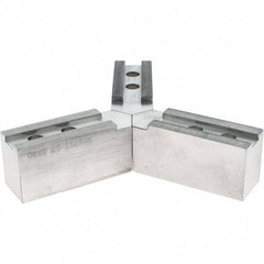 Value Collection - Soft Lathe Chuck Jaws Material: Aluminum - USA Tool & Supply