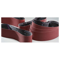 4″ × 36″-120 Grit - Aluminum Oxide - Resin Waterproof Cloth Belt - USA Tool & Supply